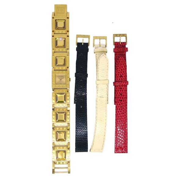 Christian Dior D60-159 La Parisienne Watch Gold 182576